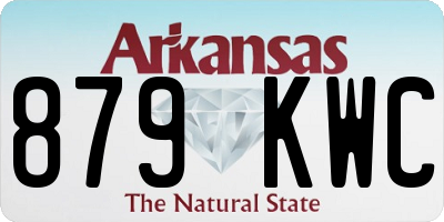 AR license plate 879KWC