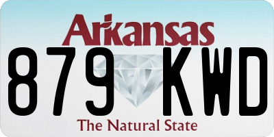 AR license plate 879KWD