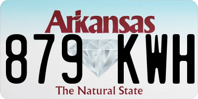 AR license plate 879KWH