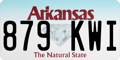 AR license plate 879KWI