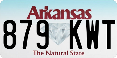 AR license plate 879KWT