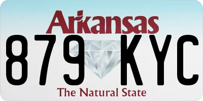 AR license plate 879KYC