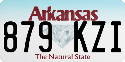 AR license plate 879KZI