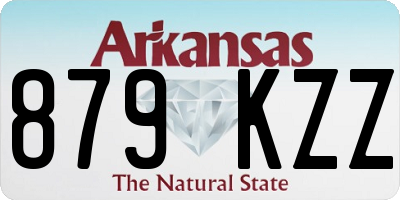 AR license plate 879KZZ