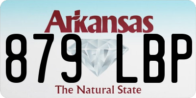 AR license plate 879LBP