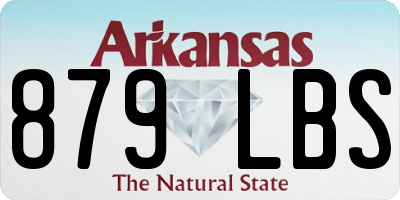 AR license plate 879LBS