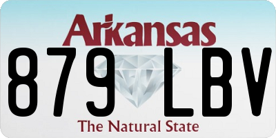 AR license plate 879LBV