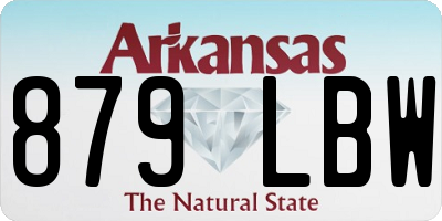 AR license plate 879LBW