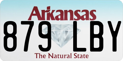 AR license plate 879LBY