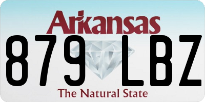 AR license plate 879LBZ