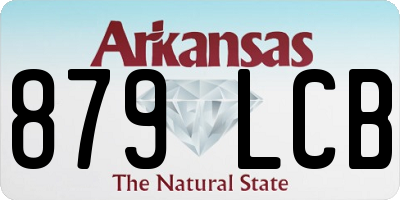 AR license plate 879LCB