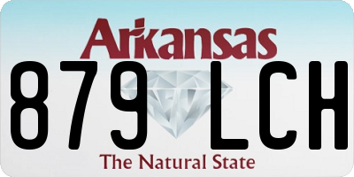 AR license plate 879LCH