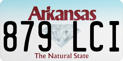 AR license plate 879LCI