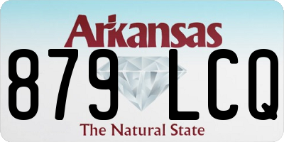 AR license plate 879LCQ