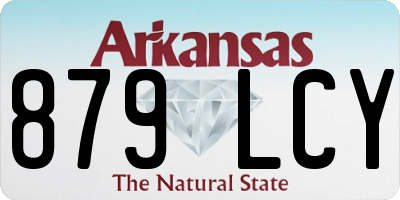AR license plate 879LCY
