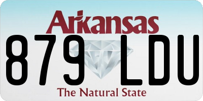 AR license plate 879LDU