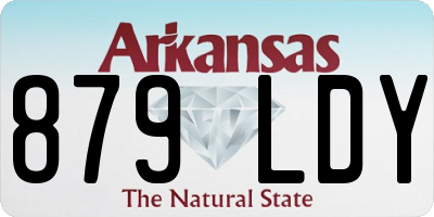 AR license plate 879LDY