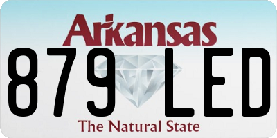 AR license plate 879LED