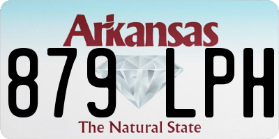 AR license plate 879LPH
