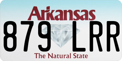 AR license plate 879LRR