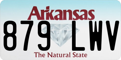 AR license plate 879LWV