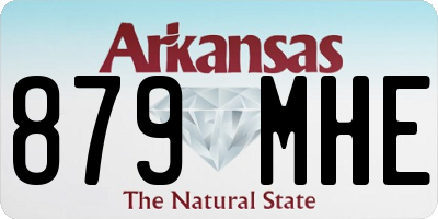AR license plate 879MHE