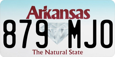 AR license plate 879MJO