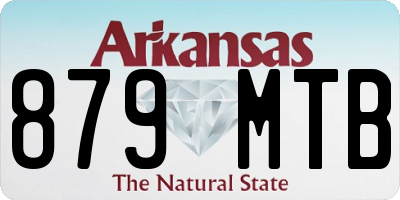 AR license plate 879MTB
