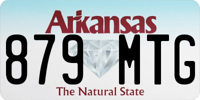 AR license plate 879MTG