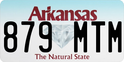 AR license plate 879MTM