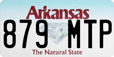 AR license plate 879MTP
