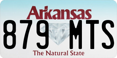 AR license plate 879MTS