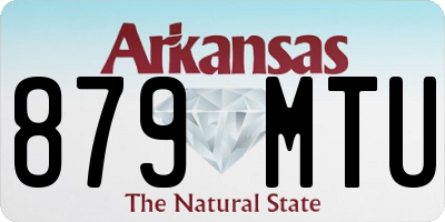 AR license plate 879MTU
