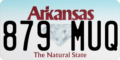 AR license plate 879MUQ
