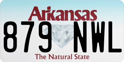 AR license plate 879NWL