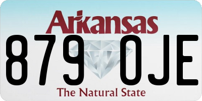 AR license plate 879OJE