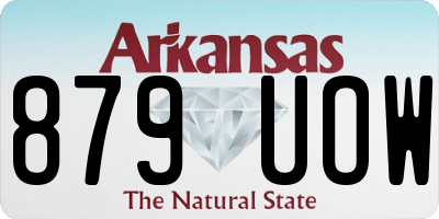 AR license plate 879UOW