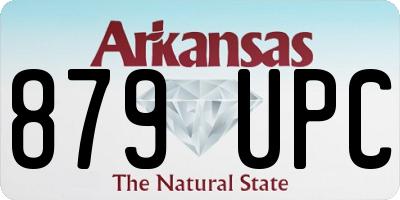 AR license plate 879UPC