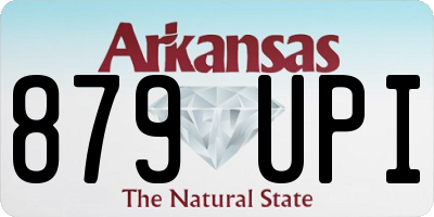 AR license plate 879UPI