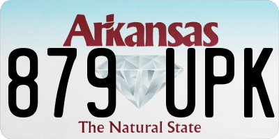 AR license plate 879UPK