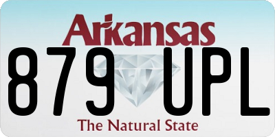 AR license plate 879UPL