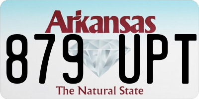 AR license plate 879UPT