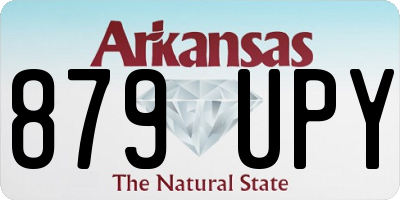 AR license plate 879UPY