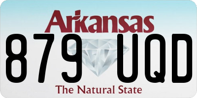 AR license plate 879UQD