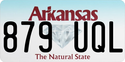 AR license plate 879UQL