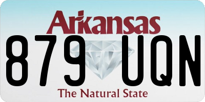 AR license plate 879UQN