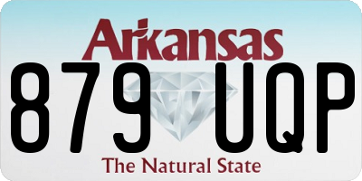 AR license plate 879UQP