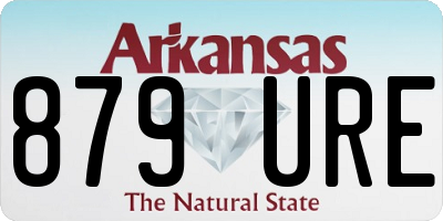 AR license plate 879URE