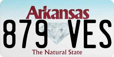 AR license plate 879VES
