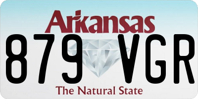 AR license plate 879VGR